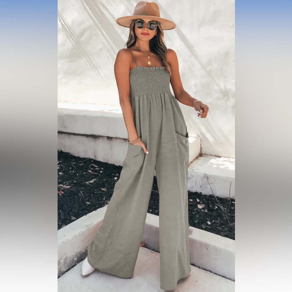 Wide Leg Jumpsuit